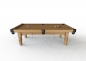 Preview: Riley Renaissance Solid Oak Finish 9ft American Pool Table (9ft  274cm)